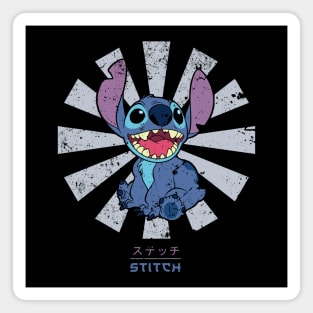 Lilo & Stich Retro Japanese Magnet